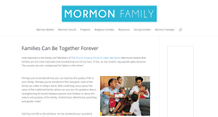Desktop Screenshot of mormonfamily.net